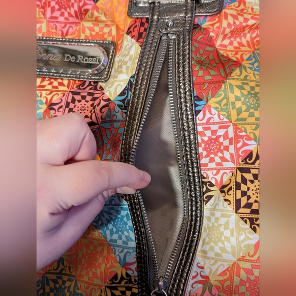 Jenna de Rossi - large multicolored purse - Picture 10 of 12